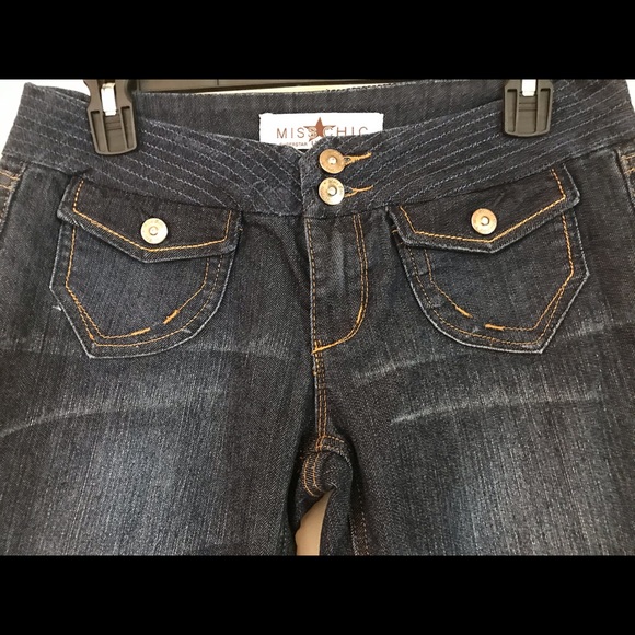 Miss Chic, stretch designer jeans. - Picture 3 of 4